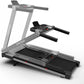 DeerRun Treadmills for Home with Incline and Handles, 3.5 HP Foldable Treadmill 350 LBS Weight Capacity for Small Spaces, Folding Running Machine with Smart APP