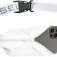 SPIbelt Running Belt for Women Men, Phone Holder for Running, Running Fanny Pack, Holder for Phone, Running Waist Pack, Adjustable Waist, [Fits All Phones]. White with White Zipper
