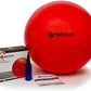 Body Sport Exercise Ball with Pump for Home, Gym, Balance, Stability, Pilates, Core Strength, Stretching, Yoga, Fitness Facilities, Desk Chairs