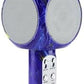 Sing-Along Bling Bluetooth Karaoke Microphone and Bluetooth Stereo Speaker All-in-One (Swirl Purple)