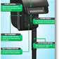 Tetra Whisper IQ Power Filter 10 Gallons, 105 GPH, with Stay Clean Technology