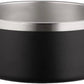 64 oz Black Anti-Skid Dog Bowl, Vacuum Insulated, Powder Coated, Stainless Steel, Non-Slip, Easy to Clean