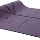 Liforme Original Yoga Mat – Free Yoga Bag Included - Patented Alignment System, Warrior-like Grip, Non-slip, Eco-friendly, sweat-resistant, long, wide, 4.2mm thick mat for comfort