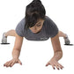 Synergee Core Sliders. Dual Sided Use on Carpet or Hardwood Floors. Abdominal Exercise Equipment