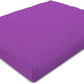 BEAN PRODUCTS MEDITATION CUSHION - Zabuton Meditation Pillows for Sitting on Floor, Yoga Cushion, Cotton Yoga Pillow, Zen Kneeling Prayer Pad- MADE IN USA - Premium 32x26x3, ORCHID