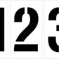 6" Number Stencil Kit | Part#: 10001776 | 10-Piece Kit includes Numbers 0-9 | Number Height is 6" | Flexible and Durable 1/8" PolyTough Lifetime | Precision Marking | Made in USA