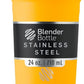 BlenderBottle Sport Insulated Stainless Steel Shaker Bottle with Wire Whisk, 24-Ounce, Mango – Protein Shakes & Hydration for Athletes & Fitness Enthusiasts, Easy Mixing, Keeps Drinks Cold, Lockable Lid
