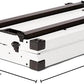 Impact Collapsible Dog Crate - Foldable Hard Crate for Extra Large Dogs - Heavy Duty Travel Kennel with Powder-Coated Aluminum - Quick Setup for Indoor & Outdoor (White, 40"+ (40.5" L x 27.5”W x 34" H