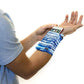 Sprigs Banjees 2 Pocket Wrist Wallet/Wrist Band/Wrist Pocket for Travel, Walking, & Running. Wallet Pouch That Holds Cash, Card, ID's, and More