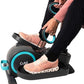 Cubii Total Body - Under Desk Seated Elliptical Pedal Exerciser with Built in Upper Body Resistance Bands, 12 Levels of Resistance, LCD Display, Whisper Quiet with Bluetooth - Adult to Seniors