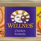 Wellness Complete Health Pate Adult Wet Cat Food, Natural, Protein-Rich, Grain Free, 3 Ounce, 24 Pack, (Chicken)