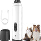 Silent Groom Pro Nail Grinder, 2025 New Dog Nail Trimmer, Rechargeable Pet Nail Grinder, Quick Dog Nail Trimmers, Pet Paws Grooming Smoothing Tool for Dogs and Cats