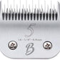 Detachable A Series 5 Blade Dog Grooming Skip Tooth Cuts Length 1/4" - 6.4mm Japanese High Carbon Steel Dog Clippers for Grooming | Detachable Clipper Blade 5 (Compatible A5 Series(B5)