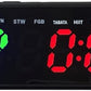 DEGOTM Mini LED Gym Timer - Interval Count Down/Up Clock Stopwatch With 1 Inch Ultra-Clear Digital Display - Home Gym Accessories