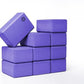 Sunshine Yoga 4" Yoga Block, 10 Pack Bulk EVA Foam Yoga Blocks, Firm and Supportive Yoga Brick, Balance Foam for Stretching, Pilates, and Workout, 4" x 6" x 9"