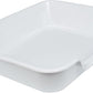 1 Pack of Extra Large Cat Litter Box (ABS Material), Low Entry Senior Litter Pen for Geriatric Kitty Big Cats, Jumbo Pet Safe Litter Boxes Tray for Indoor Pets Potty (Gray, 24" L x 20" W)