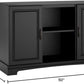 Pemberly Row Modern/Contemporary Furniture 50" Aquarium Stand in Black