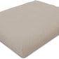 Bean Products Meditation Cushion - Zabuton Meditation Pillows for Sitting on Floor, Yoga Cushion, Cotton Yoga Pillow, Zen Kneeling Prayer Pad- Made in USA - Premium 32x26x3, Natural