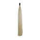 Horse Tail Extension with Braided Horsehair Loop, Blunt Cut Bottom, 3/8 lb, 28-30 inches (Pure White)