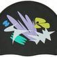 Unisex Silicone Swimming hat That Protects Hair and Ears, Pretty and Cool Artist Collaboration Design Swimming hat