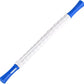 Muscle Roller Stick for Athletes - Deep Tissue Fascia Blaster & Roller Massager for Myofascial Pain Relief - Handheld Physical Therapy & Recovery Tool(Blue White-24 inch)