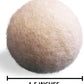 Balls for Cats - Felt Wool Cat Toy Balls for Small Pet Fetch and Play - Eco Friendly Quiet Wool Ball Cat Toy for Cats and Kittens - Choose Your Colors (White)