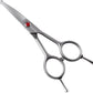 4.5" Curved Dog Scissors for Grooming Face and Paws with Safety Round Tip for Small Dogs Face Paw Ears Trimmer Professional Small Cat Grooming Shears (4.5" Curved, Gray)