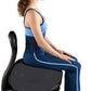 Gaiam Classic Balance Ball Chair – Ergonomic Stability Chair for Desk & Office | Yoga Ball Seat with Base, Air Pump, & Exercise Guide | Improves Posture & Core Strength (300 lb Capacity)