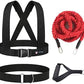 YNXing Resistance Training Rope Explosive Force Bounce Physical Training Resistance Rope Improving Speed, Stamina and Strength