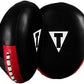 TITLE Boxing Air Vent Technology Punch Mitts, Black/Red - Boxing Pads, Muay Thai Pads, Punching Mitts, Focus Mitts, Boxing Equipment, Punching Pads, MMA Equipment, Kickboxing