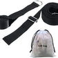 Stretching Strap with Door Anchor & Resistance Band – Improve Leg Stretch Flexibility for Splits, Ballet, Dance, Cheer, Yoga & Gymnastics - Home Leg Stretcher Trainer Equipment Stuff for All Levels