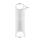 uxcell Nylon Pulley U Groove Ball Bearing Roller Guide Wheel 6x27x9mm Double Metal Shielded (GCr15) Chrome Steel Bearings 2pcs