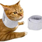 MANON ROSA Cat Neck Brace Elizabethan Collar for Pet After Surgery Recovery Adjustable Breathable Neck Cervical Cone for Small Medium Dogs Puppies Kittens with Spinal IVDD Issues (S 5.5-11",Grey)