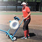 Jugs BP1 Softball Only Pitching Machine — Throws softballs up to 70 mph from a Realistic delivery Height.