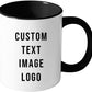 Custom Mug, Personalized Birthday Coffee Mug, Customized 11 Oz Ceramic Mug with Text, Taza Personalizadas for Men Women
