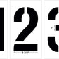 6" Number Stencil Kit | Part#: 10001776 | 10-Piece Kit includes Numbers 0-9 | Number Height is 6" | Flexible and Durable 1/8" PolyTough Lifetime | Precision Marking | Made in USA
