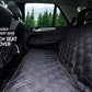 Bulldogology Dog Car Seat Cover 64"x60" Waterproof Heavy Duty Bench Dog Hammock Backseat Protector from Hair, Muddy Paws, Scratches - Pet Car Seat Cover for Cars Trucks SUVs (X-Large)