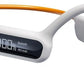 IHAO Swimming Headphones True Bone Conduction Open Ear Headset MP3 Player Built-in 32G Memory IP68 Underwater Waterproof Stereo Bluetooth Earphone for Driving Bicycling Running Skiing-X10 White