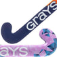 Grays Aftershock Wood Field Hockey Stick – Ultrabow Profile for Beginners & Youth