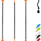 OCEANBROAD Kayak Paddle 86in/218cm, 90.5in/230cm, 95in/241cm Alloy Shaft Kayaking Boating Canoeing Oar with Paddle Leash