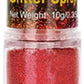 Go Ho Hair and Body Glitter Spray,Red Glitter Spray Dry Powder Makeup for Clothes,Festival Loose Sparkle Powder,Holographic Ultra Fine Resin Glitters for Crafts,10g