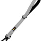 PLUTUS PET Short Training Dog Leash with Padded Handle for Medium Large Dogs,18 Inch Heavy Duty Strong Traffic Leash with Carabiner Clip for Climbing Walking or Guiding Blind(18”，Gray)