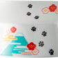 Necoichi Raised Stress Free Cat Food Bowl, Elevated, Backflow Prevention, Dishwasher and Microwave Safe, No.1 Seller in Japan! (Fuji Limited Edition, Regular)