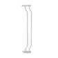 ALLAIBB Extra Wide Pressure Mounted Baby Gate Walk Through Child Kids Safety Toddler Tension White Long Large Pet Dog Gates with Extension for doorways Kitchen and Living Room (4.72"/12cm)