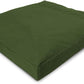 Bean Products Meditation Cushion - Zabuton Meditation Pillows for Sitting on Floor, Yoga Cushion, Cotton Yoga Pillow, Zen Kneeling Prayer Pad- Made in USA - Standard 24x24x2, Earth