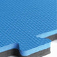 Norsk Reversible Kids Puzzle Play Mats - EVA Interlocking Foam Tiles (Multicolor/Black 4 Tiles - 16 sq. Ft. 1/2" Thick)