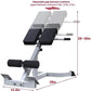 ComMax Roman Chair Back Hyperextension Bench Adjustable Back Exercise Machine Home Gym Workout Equipment for Abs and Glute