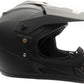 MMG Adult Motorcycle Off Road Helmet DOT - MX ATV Dirt Bike Motocross UTV - with Goggles