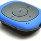 AGPTEK G02 8GB Clip MP3 Player with FM Shuffle, Portable Music Player with Sweatproof Silicone Case for Sports, Blue