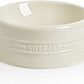 Sweejar Gradient Dog Bowl, Ceramic Dog Food Dish for Large Dogs and Large Cat, Porcelain Pet Bowl for Food and Water 32 oz (Beige)